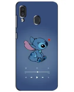 Чохол для Samsung Galaxy A30 2019 (A305F) з картинкою «Музичний Stitch»