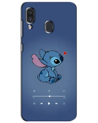Чохол для Samsung Galaxy A30 2019 (A305F) з картинкою «Музичний Stitch»
