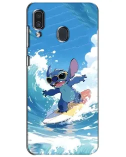 Чохол для Samsung Galaxy A30 2019 (A305F) з картинкою «Стіч на хвилі»