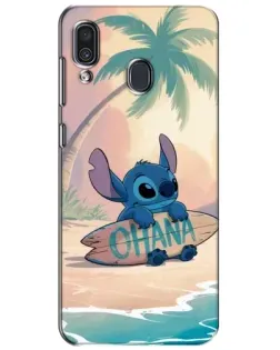 Чохол для Samsung Galaxy A30 2019 (A305F) з картинкою «Стіч на серфі»