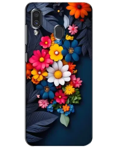 Чехол для Samsung Galaxy A30 2019 (A305F) с картинкой «Цветочная феерия»