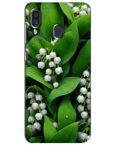 Чехол для Samsung Galaxy A30 2019 (A305F) с картинкой «Ландыши в зелени»