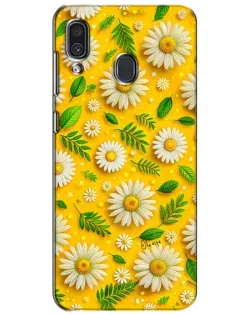 Чехол для Samsung Galaxy A30 2019 (A305F) с картинкой «Ромашковое солнце»