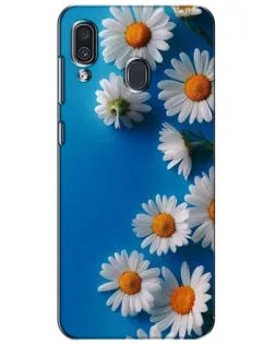 Чехол для Samsung Galaxy A30 2019 (A305F) с картинкой «Белоснежные маргаритки»