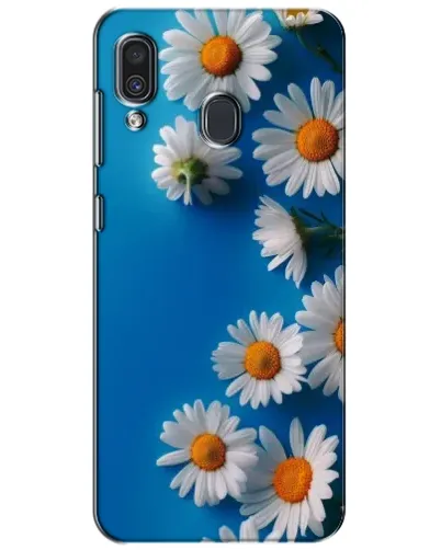 Чехол для Samsung Galaxy A30 2019 (A305F) с картинкой «Белоснежные маргаритки»