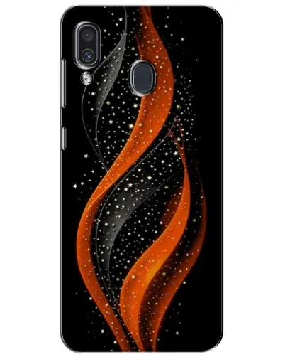 Чехол для Samsung Galaxy A30 2019 (A305F) с картинкой «Огненная звездная волна»