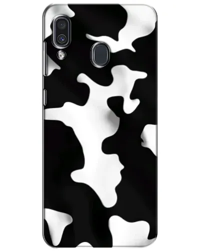 Чехол для Samsung Galaxy A30 2019 (A305F) с картинкой «Черно-белое пятно»