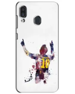 Чехол для Samsung Galaxy A30 2019 (A305F) с картинкой «Messi Barca»