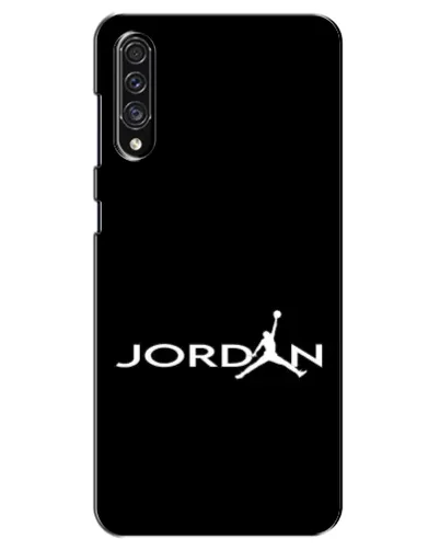 Чехол для Samsung Galaxy A30s (A307) с картинкой «Jordan White Logo»