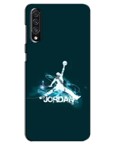 Чехол для Samsung Galaxy A30s (A307) с картинкой «Jordan Blue Fire»