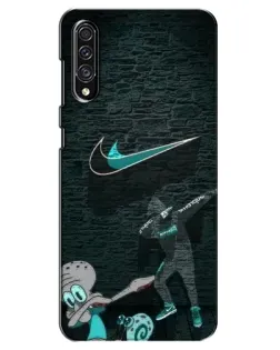 Чехол для Samsung Galaxy A30s (A307) с картинкой «Спортивный арт Nike»