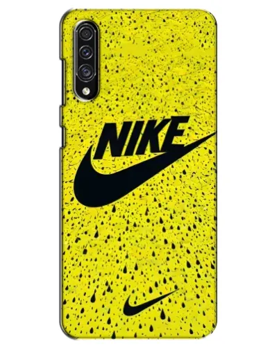Чехол для Samsung Galaxy A30s (A307) с картинкой «Желтый текстурный Nike» Чехол для Samsung Galaxy A30s (A307) с картинкой «Желтый текстурный Nike»