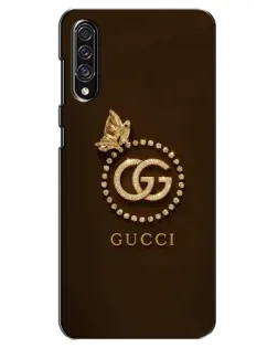 Чохол для Samsung Galaxy A30s (A307) з картинкою «Gucci — золотий метелик»