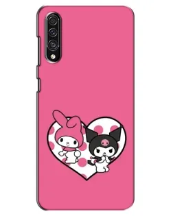 Чехол для Samsung Galaxy A30s (A307) с картинкой «Kuromi и My Melody»
