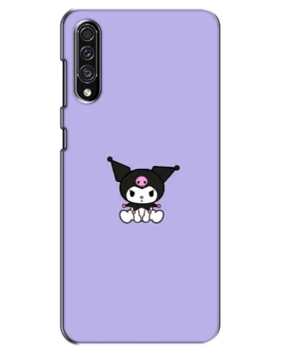 Чехол для Samsung Galaxy A30s (A307) с картинкой «Kuromi — фиолетовый минимализм»
