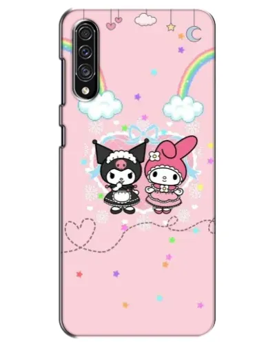 Чехол для Samsung Galaxy A30s (A307) с картинкой «My Melody и Kuromi»