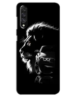 Чехол для Samsung Galaxy A30s (A307) с картинкой «BMW и лев»