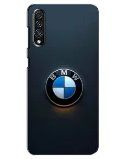Чехол для Samsung Galaxy A30s (A307) с картинкой «Логотип BMW — минимализм»