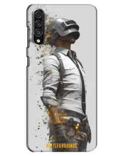 Чехол для Samsung Galaxy A30s (A307) с картинкой «PUBG — боец в пыли»