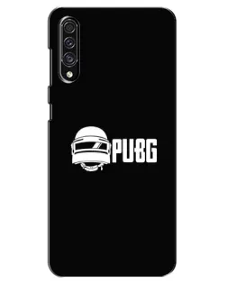 Чехол для Samsung Galaxy A30s (A307) с картинкой «PUBG — классический лого»
