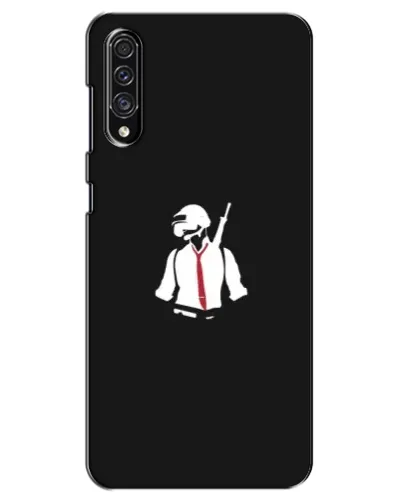 Чехол для Samsung Galaxy A30s (A307) с картинкой «PUBG — силуэт воина» Чехол для Samsung Galaxy A30s (A307) с картинкой «PUBG — силуэт воина»
