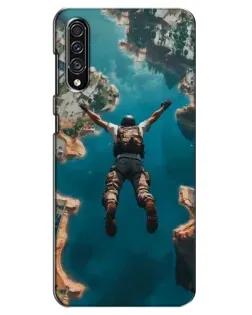 Чехол для Samsung Galaxy A30s (A307) с картинкой «PUBG — свободное падение»