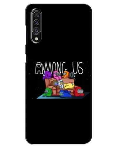 Чехол для Samsung Galaxy A30s (A307) с картинкой «Логотип Among Us»