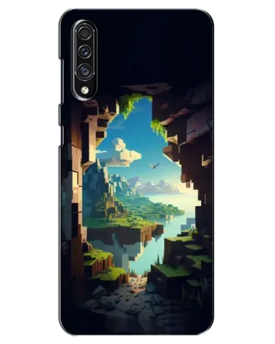 Чехол для Samsung Galaxy A30s (A307) с картинкой «Вид из пещеры»
