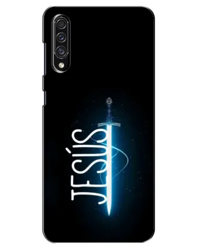 Чехол для Samsung Galaxy A30s (A307) с картинкой «Меч Духа Jesus»