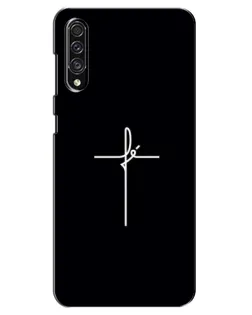Чохол для Samsung Galaxy A30s (A307) з картинкою «Тонкий хрест»