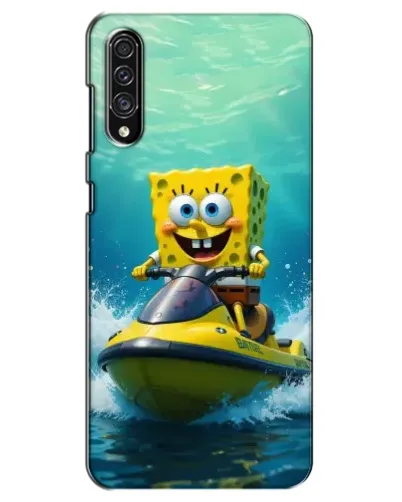 Чехол для Samsung Galaxy A30s (A307) с картинкой «Спанч Боб на гидроцикле» Чехол для Samsung Galaxy A30s (A307) с картинкой «Спанч Боб на гидроцикле»