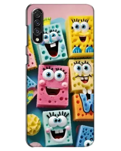 Чехол для Samsung Galaxy A30s (A307) с картинкой «Цветные губки» Чехол для Samsung Galaxy A30s (A307) с картинкой «Цветные губки»
