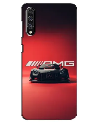 Чехол для Samsung Galaxy A30s (A307) с картинкой «Mercedes AMG — красная линия»