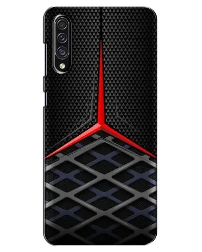 Чехол для Samsung Galaxy A30s (A307) с картинкой «Mercedes Carbon Grid»