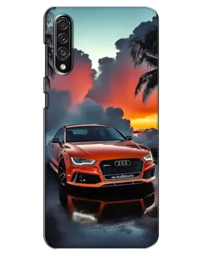 Чехол для Samsung Galaxy A30s (A307) с картинкой «Audi — закат»