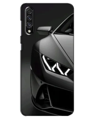Чехол для Samsung Galaxy A30s (A307) с картинкой «Lamborghini фары детализация»