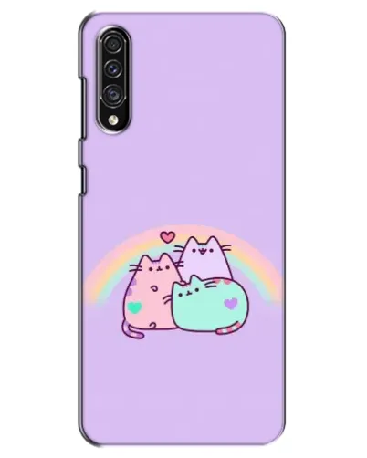 Чехол для Samsung Galaxy A30s (A307) с картинкой «Радужные Пушины»