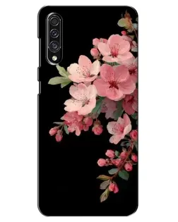 Чехол для Samsung Galaxy A30s (A307) с картинкой «Розовая ветка сакуры»