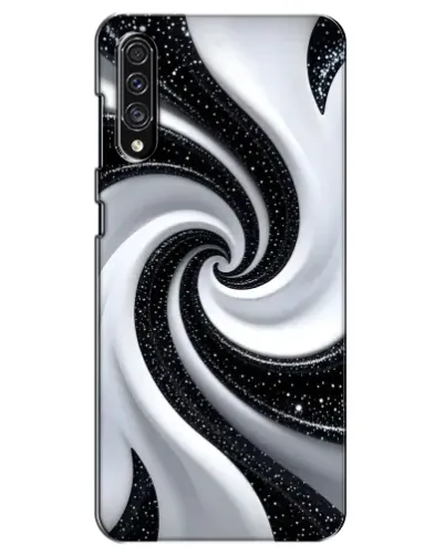 Чехол для Samsung Galaxy A30s (A307) с картинкой «Черно-белая спираль» Чехол для Samsung Galaxy A30s (A307) с картинкой «Черно-белая спираль»