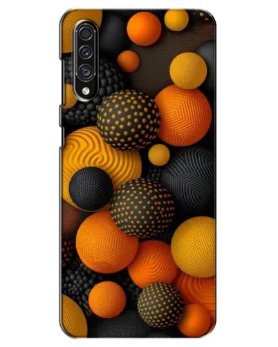 Чехол для Samsung Galaxy A30s (A307) с картинкой «Объемные оранжевые сферы» Чехол для Samsung Galaxy A30s (A307) с картинкой «Объемные оранжевые сферы»