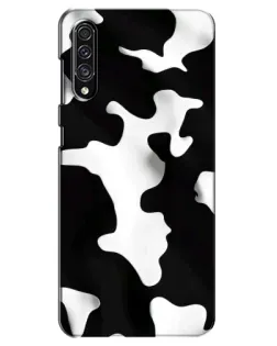Чехол для Samsung Galaxy A30s (A307) с картинкой «Черно-белое пятно»