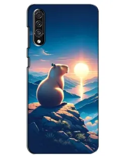 Чехол для Samsung Galaxy A30s (A307) с картинкой «Закат солнца с капибарой» Чехол для Samsung Galaxy A30s (A307) с картинкой «Закат солнца с капибарой»