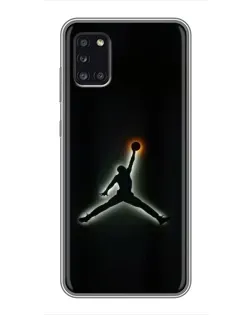 Чехол для Samsung Galaxy A31 (A315) с картинкой «Jordan Gradient Logo»
