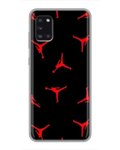 Чехол для Samsung Galaxy A31 (A315) с картинкой «Jordan Red Pattern»