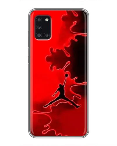 Чехол для Samsung Galaxy A31 (A315) с картинкой «Jordan Red Smoke»