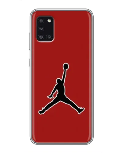 Чехол для Samsung Galaxy A31 (A315) с картинкой «Jordan Red Back»