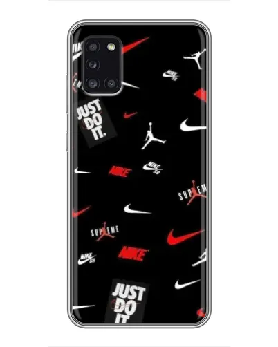 Чехол для Samsung Galaxy A31 (A315) с картинкой «Nike Mix Pattern»