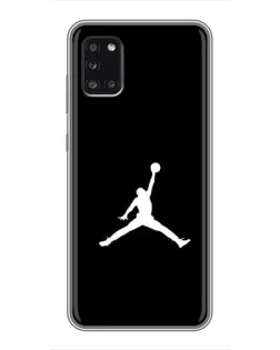 Чехол для Samsung Galaxy A31 (A315) с картинкой «Jordan Silhouette»
