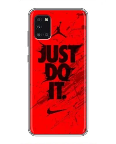 Чехол для Samsung Galaxy A31 (A315) с картинкой «Nike Just Do It»