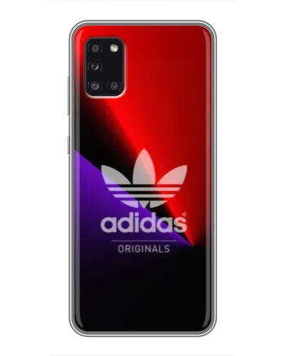 Чехол для Samsung Galaxy A31 (A315) с картинкой «Adidas Red Neon»